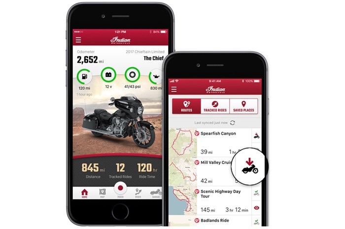 Indian Ride Command mobile app released